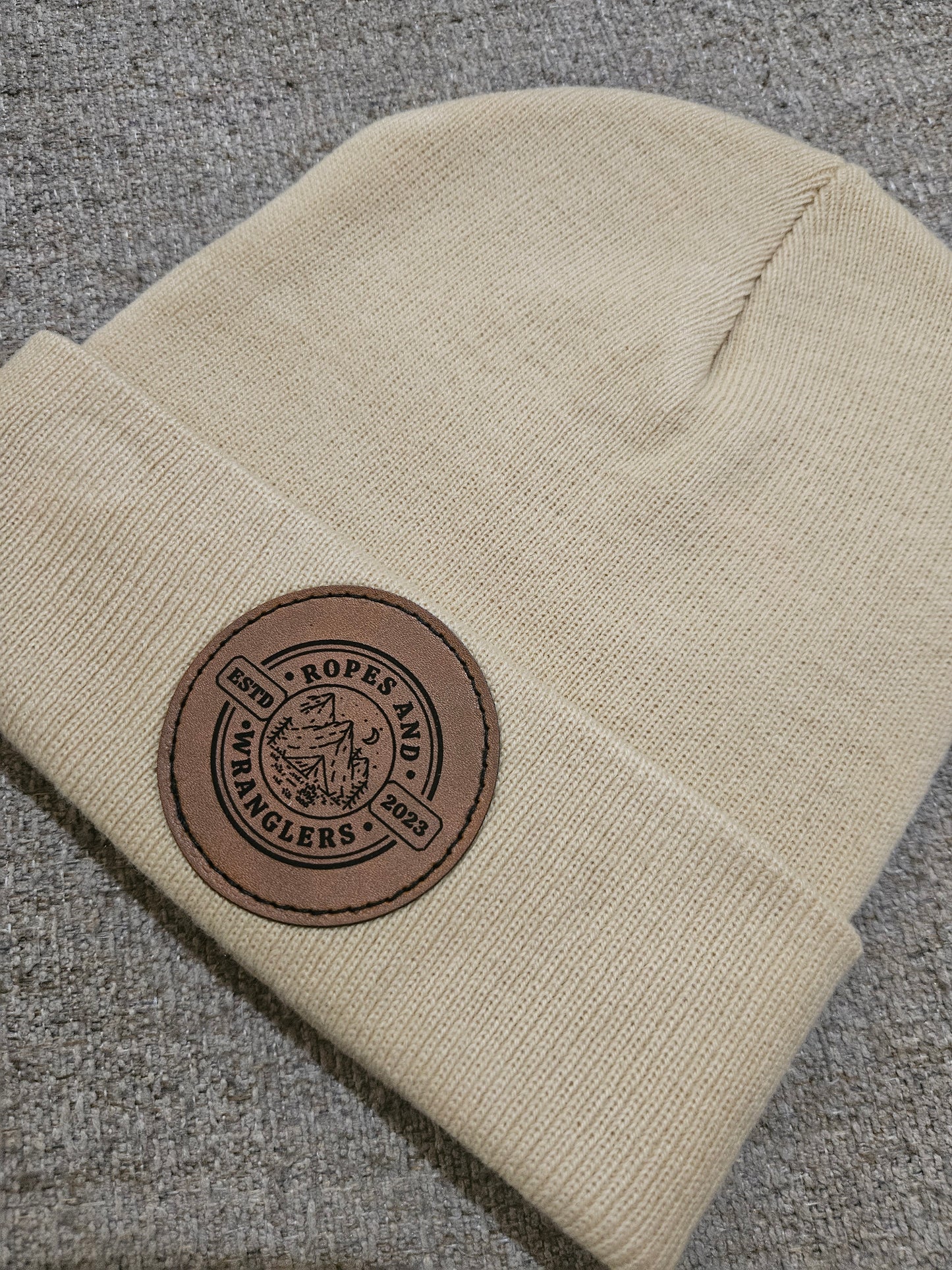 Adult Ropes and Wranglers beanie hat
