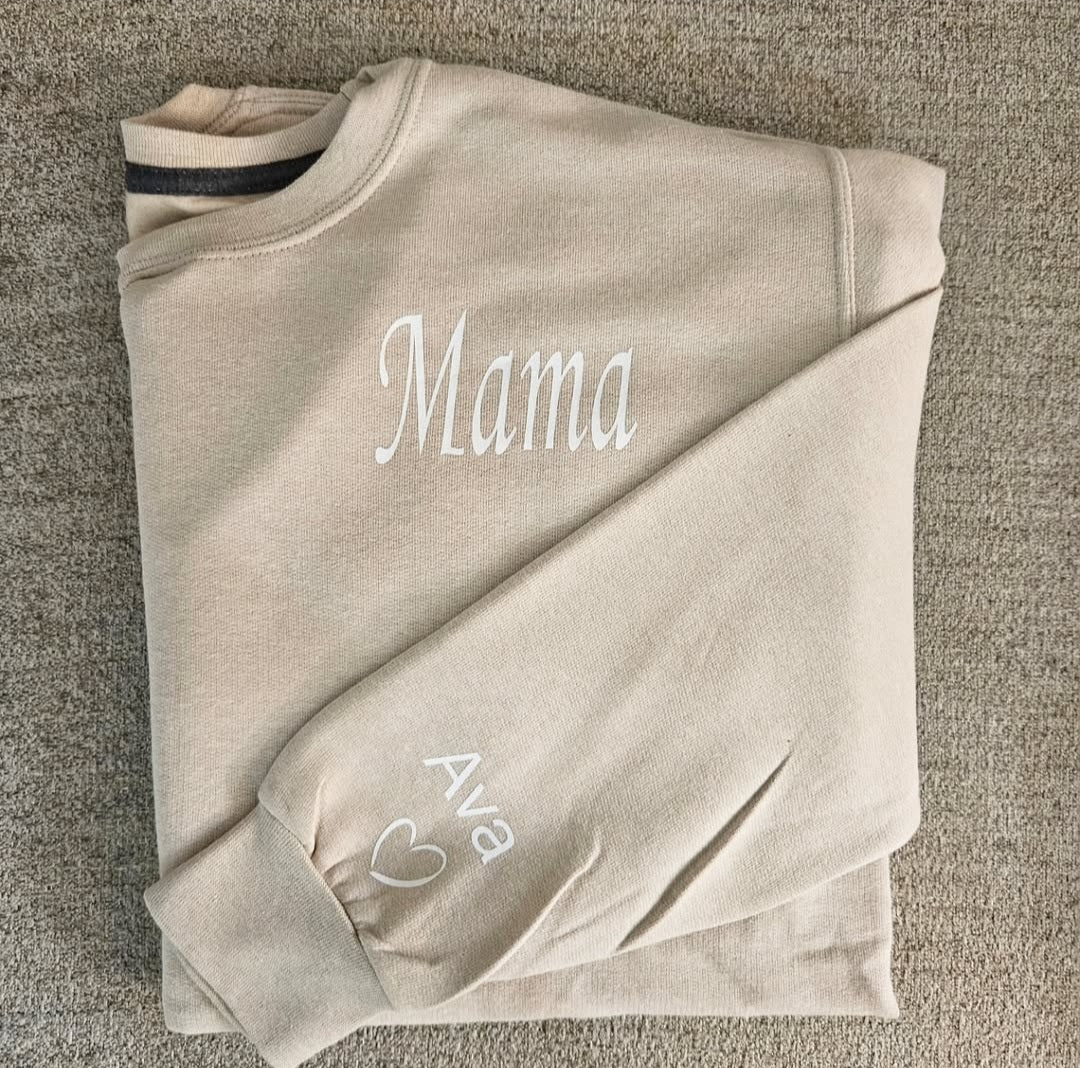Custom mama crewneck