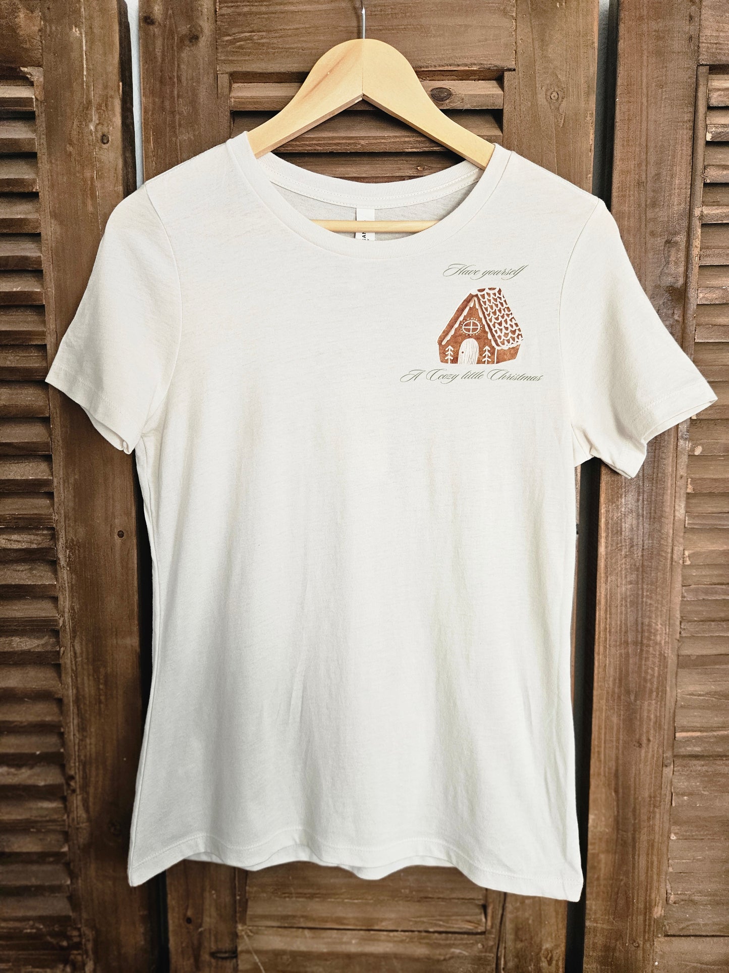 Women's Gingerbread house T-shirt